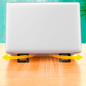 Soporte para Laptop USAMS Negro ZJ054 - Imagen 2