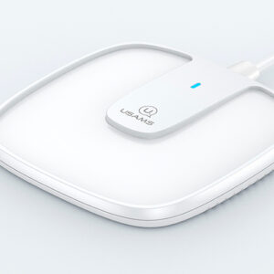 Cargador Inalámbrico Magnético Con Cable Blanco USAMS - Imagen 3