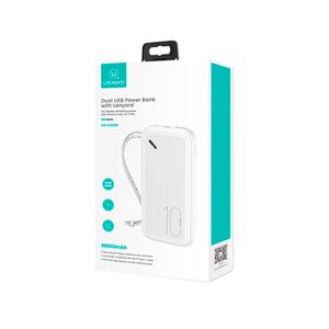 Cargador Batería Portátil PowerBank USAMS 10,000mAh CD150 - Imagen 8