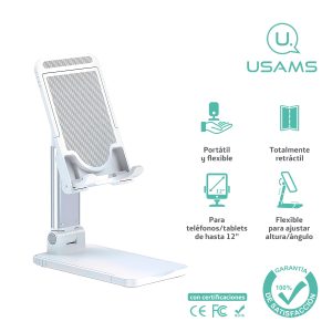 Soporte Mesa celular/tablet USAMS Retráctil ZJ059 - Imagen 2