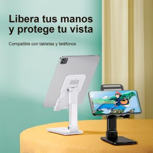 Soporte Mesa celular/tablet USAMS Retráctil ZJ059 - Imagen 3