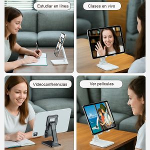 Soporte Mesa celular/tablet USAMS Retráctil ZJ059 - Imagen 7