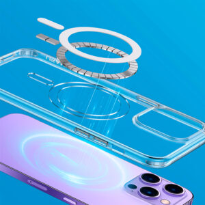 Case Magsafe para iPhone 14 Max 6.7" Transparente - Imagen 2