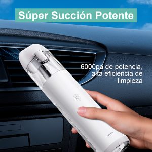 Aspiradora portátil inalámbrica USAMS 6,000Pa linterna ZB234 - Imagen 3