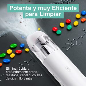 Aspiradora portátil inalámbrica USAMS 6,000Pa linterna ZB234 - Imagen 5