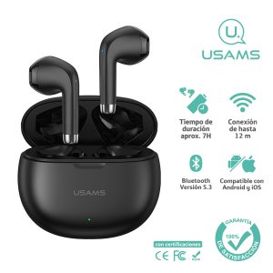 Audífonos auriculares inalámbricos USAMS BT5.3 YO17 - Imagen 2