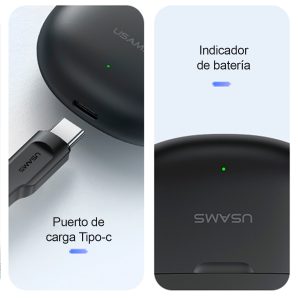 Audífonos auriculares inalámbricos USAMS BT5.3 YO17 - Imagen 6