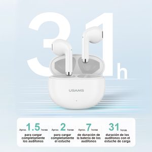 Audífonos auriculares inalámbricos USAMS BT5.3 YO17 - Imagen 3