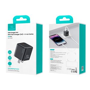 Cargador celular Pared carga rápida USAMS PD 20W - Imagen 8