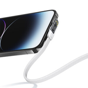 Cable celular rápido USAMS Type-C a Type-C PD100w 1.2m - Imagen 3