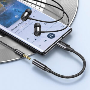 Adaptador Audio Type-C USAMS a 3.5dc Negro - Imagen 2