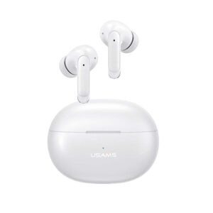 Audífonos auriculares inalám USAMS Canc sonid 5.3 XD19 Blanco - Imagen 1