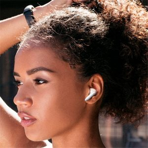 Audífonos auriculares inalám USAMS Canc sonid 5.3 XD19 Blanco - Imagen 3