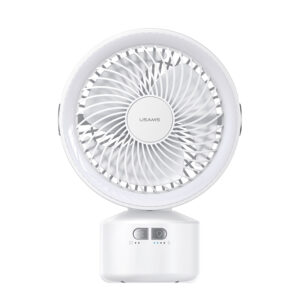 Ventilador inalámbrico trípode USAMS + 3 Niveles Luz Blanco - Imagen 1