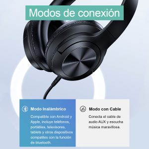 Audífonos auriculares inalámbricos USAMS 70hs 5.3 YH21 - Imagen 5