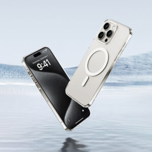 Case Magsafe para iPhone 15 Pro Max 6.7" Transparente - Imagen 2