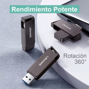Memoria USB 3.0 High Speed Flash USAMS 128GB Rotable - Imagen 4