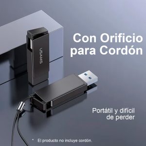 Memoria USB 3.0 High Speed Flash USAMS 128GB Rotable - Imagen 6