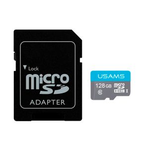 Tarjeta Memoria Micro SD USAMS HighSpeed 128 Gb + Adaptador - Imagen 2
