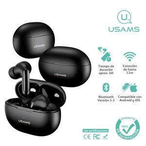Audífonos auriculares inalámbricos USAMS BT 5.3 XD18 - Imagen 2