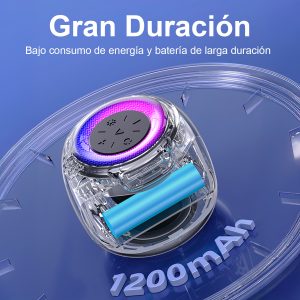 Parlante portátil Inalámbrico USAMS BT5.3 Negro YX014 - Imagen 4