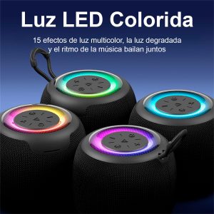 Parlante portátil Inalámbrico USAMS BT5.3 Negro YX014 - Imagen 6