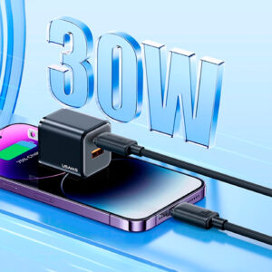 Cable Celular rápido USAMS iphone a Type-C 30W 1m KY - Imagen 2