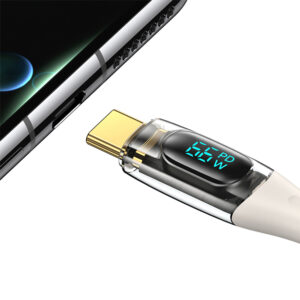 Cable celular rápido USAMS USB a Type-C 66w Digital 2m - Imagen 4