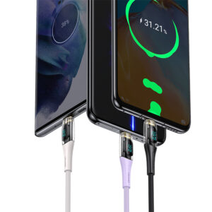 Cable celular rápido USAMS USB a Type-C 66w Digital 2m - Imagen 5