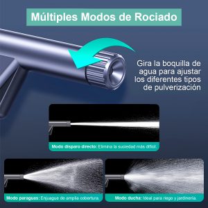 Pistola lavado alta potencia presión de agua ajustable USAMS - Imagen 3