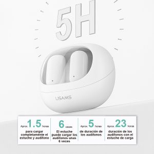 Audífonos auriculares inalámbricos USAMS BT5.3 TD22 - Imagen 3