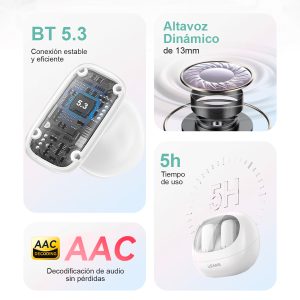 Audífonos auriculares inalámbricos USAMS BT5.3 TD22 - Imagen 7