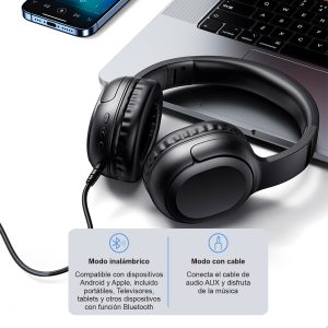 Audífonos auriculares inalámbricos USAMS 40hs 5.3 YG23 - Imagen 5