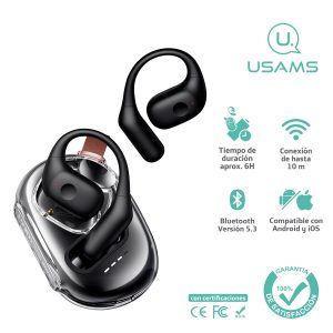 Audífonos auriculares inalámbricos deporte USAMS 5.3 UG26 - Imagen 2