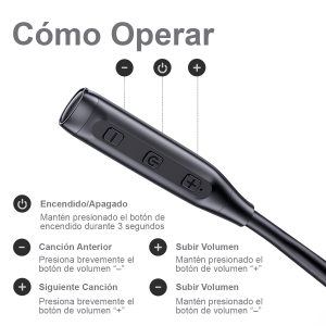 Audífonos auriculares inalámbricos deporte USAMS 5.3 Ne YQ24 - Imagen 4