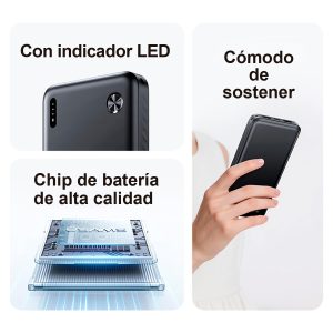 Cargador Batería Portátil PowerBank USAMS 10,000mAh CD253 - Imagen 7