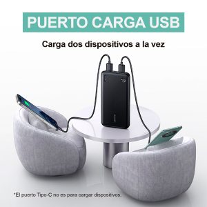 Cargador Batería Portátil PowerBank USAMS 20,000mAh CD254 - Imagen 3