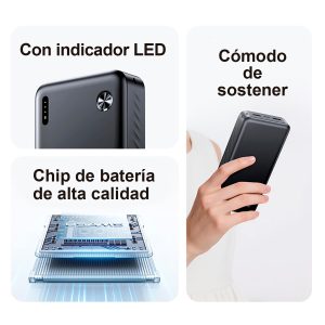 Cargador Batería Portátil PowerBank USAMS 20,000mAh CD254 - Imagen 5