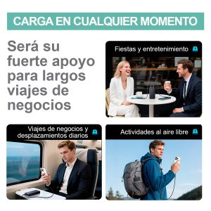 Cargador Batería Portátil PowerBank USAMS 20,000mAh CD254 - Imagen 7