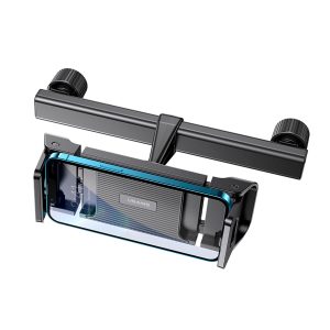 Soporte Asiento Auto para CelularTablet hasta 12.9” Negro - Imagen 1